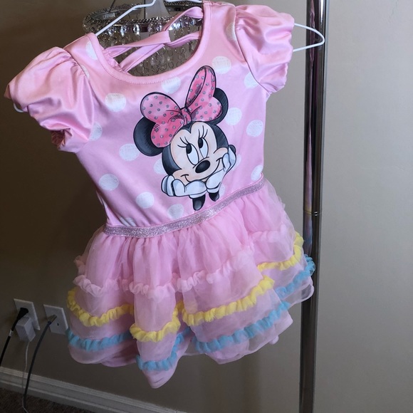 Other - Minnie Mouse Light Pink Tutu Dress
